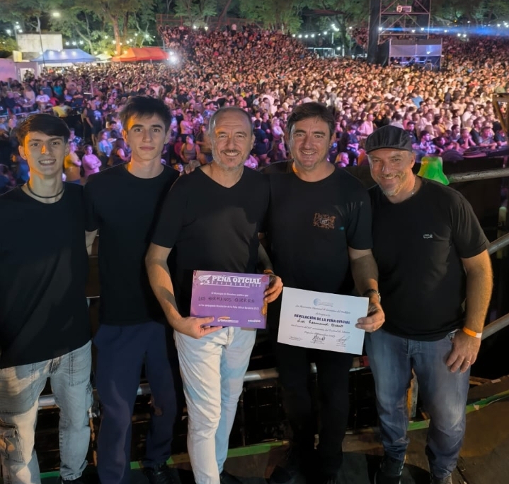 Los Hermanos Querro fueron reconocidos en Baradero