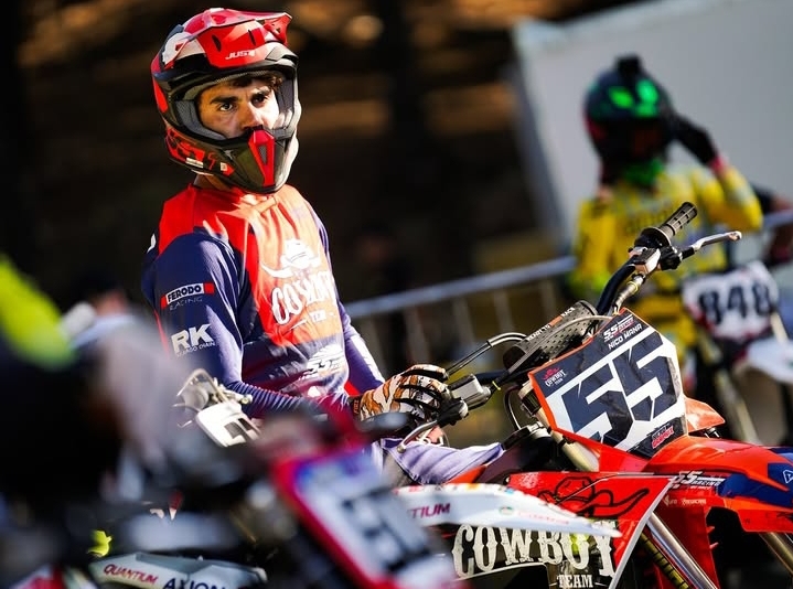 Orgullo Cordobés: Nicolás Mana representó a Río Tercero en el Mundial de Motocross en Córdoba 