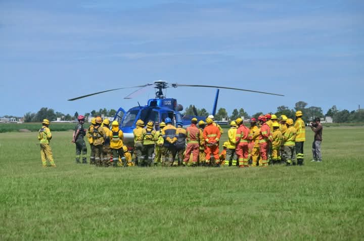 Bomberos de Río Tercero: Capacitación y operativos sin emergencias graves este fin de semana