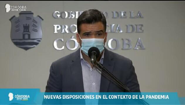 Covid-19: nuevas medidas en la provincia de C&oacute;rdoba