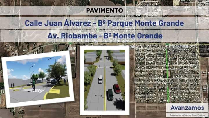 BARRIO PARQUE MONTE GRANDE ESPERA EL PAVIMENTO ANUNCIADO