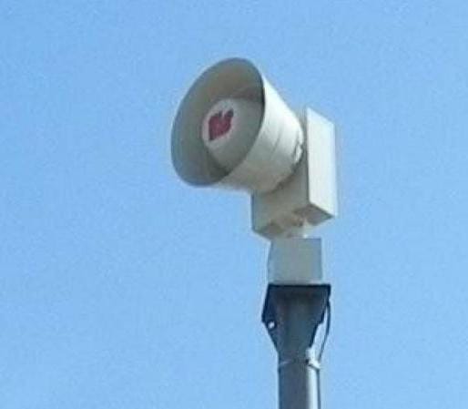 INFORMACI&Oacute;N IMPORTANTE SOBRE EL FUNCIONAMIENTO DE LAS SIRENAS COMUNITARIAS