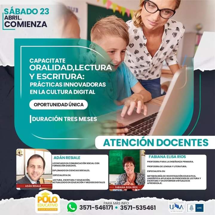 IMPORTANTE CAPACITACI&Oacute;N PARA DOCENTES EN VILLA ASCASUBI