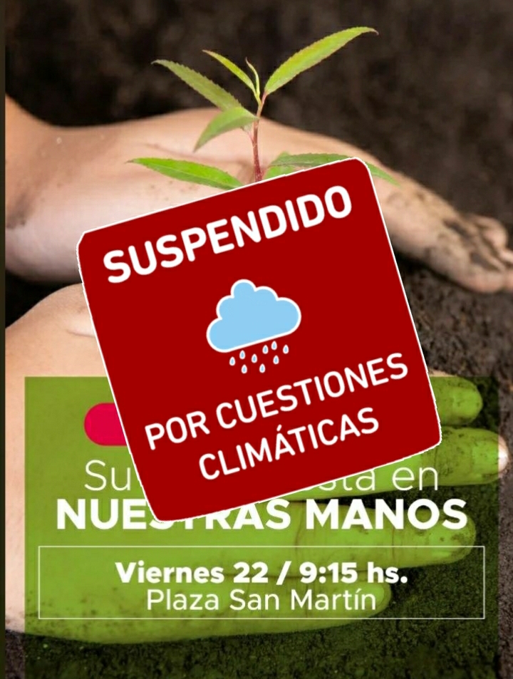 LA ACTIVIDAD POR EL D&Iacute;A DE LA TIERRA SE PASA PARA EL LUNES