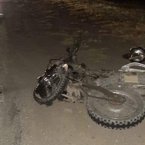 FALLECI&Oacute; MOTOCICLISTA DE ALMAFUERTE 