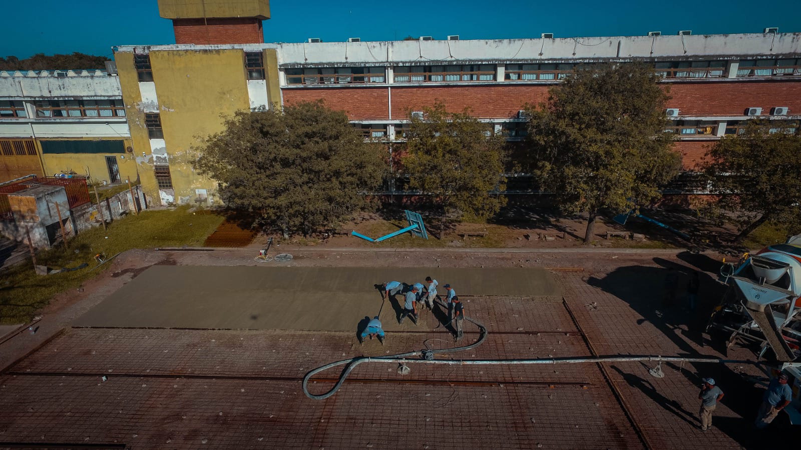 LA COMUNIDAD EDUCATIVA DE LA ESCUELA JUANA MANSO EST&Aacute; ANSIOSA POR LA CONSTRUCCI&Oacute;N DEL PLAY&Oacute;N DEPORTIVO