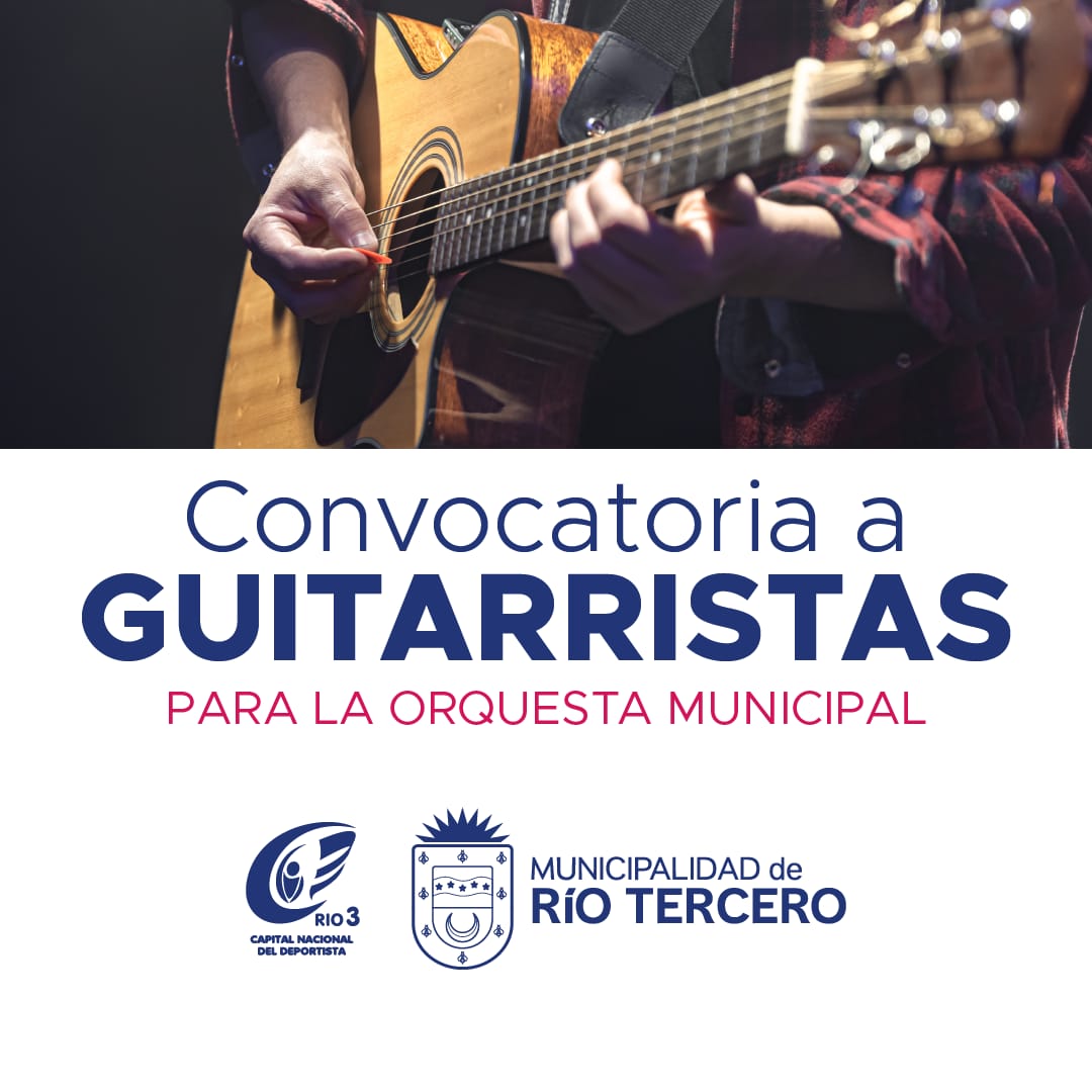 EL MUNICIPIO ABRE LA CONVOCATORIA A GUITARRISTAS PARA LA ORQUESTA MUNICIPAL