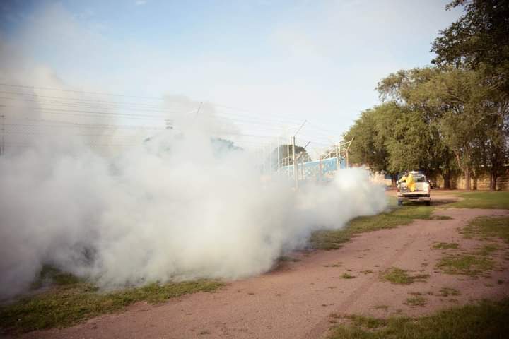 EL MUNICIPIO INFORMA QUE HOY ESTAR&Aacute; FUMIGANDO EN BARRIO PARQUE SAN MIGUEL Y ESCUELA 
