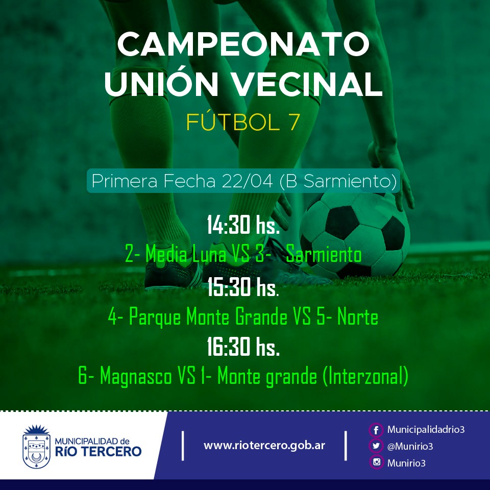 EL MUNICIPIO INICIA CON EL CAMPEONATO DE UNI&Oacute;N VECINAL