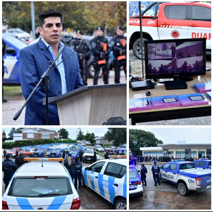Rivarola lanzó su nuevo programa integral de seguridad: Embalse Te Quiero Segura