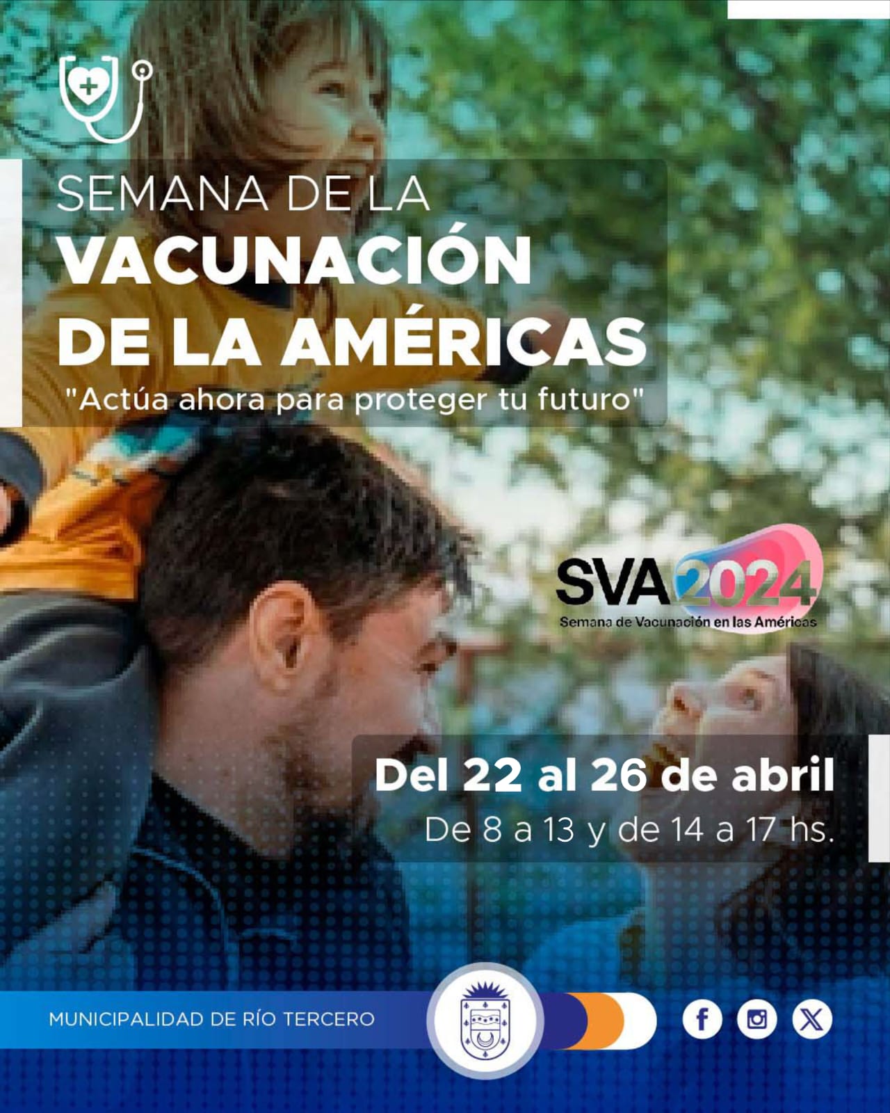 Comienza hoy la semana de la vacunación de las Américas 2024