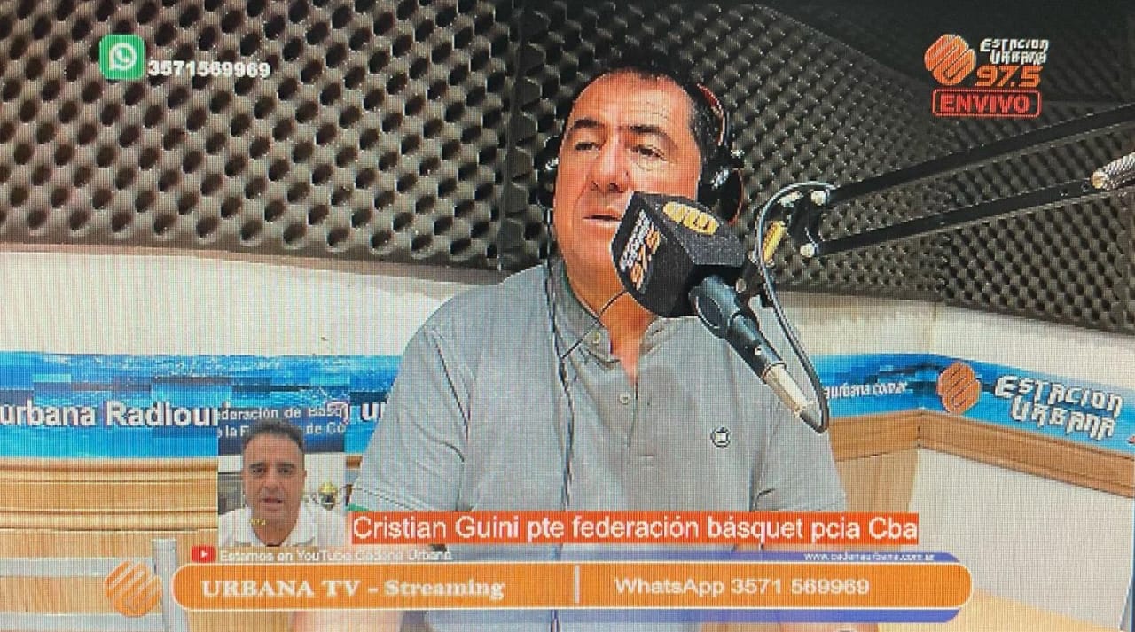 Christian Guini y los nuevos desafíos del básquet cordobés 