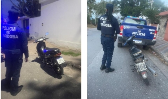 Parte policial: Secuestro de motocicletas por infracción al código de convivencia