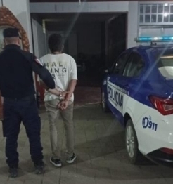 Parte policial: Aprehensión por violencia familiar en Barrio Norte