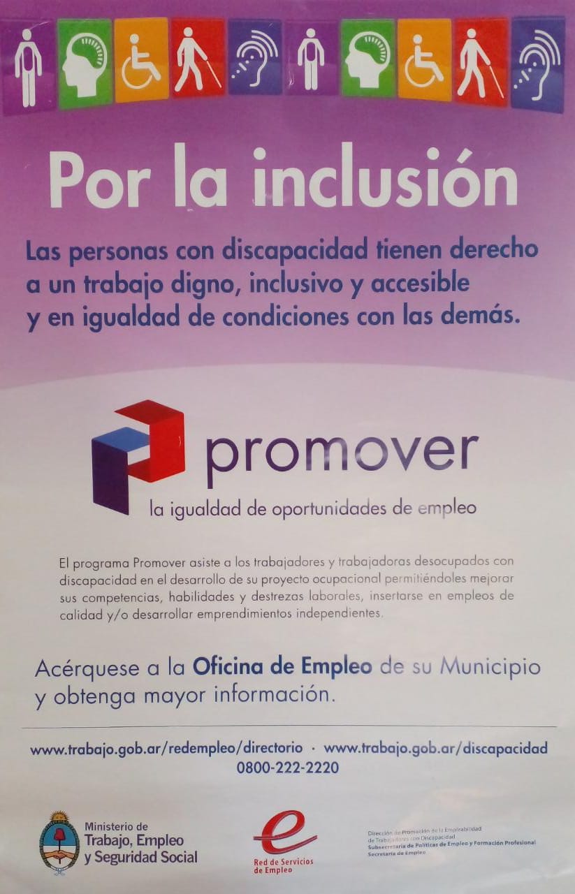 PROMOVER IGUALDAD, UN PROGRAMA DE INSERCI&Oacute;N LABORAL PARA DISCAPACITADOS