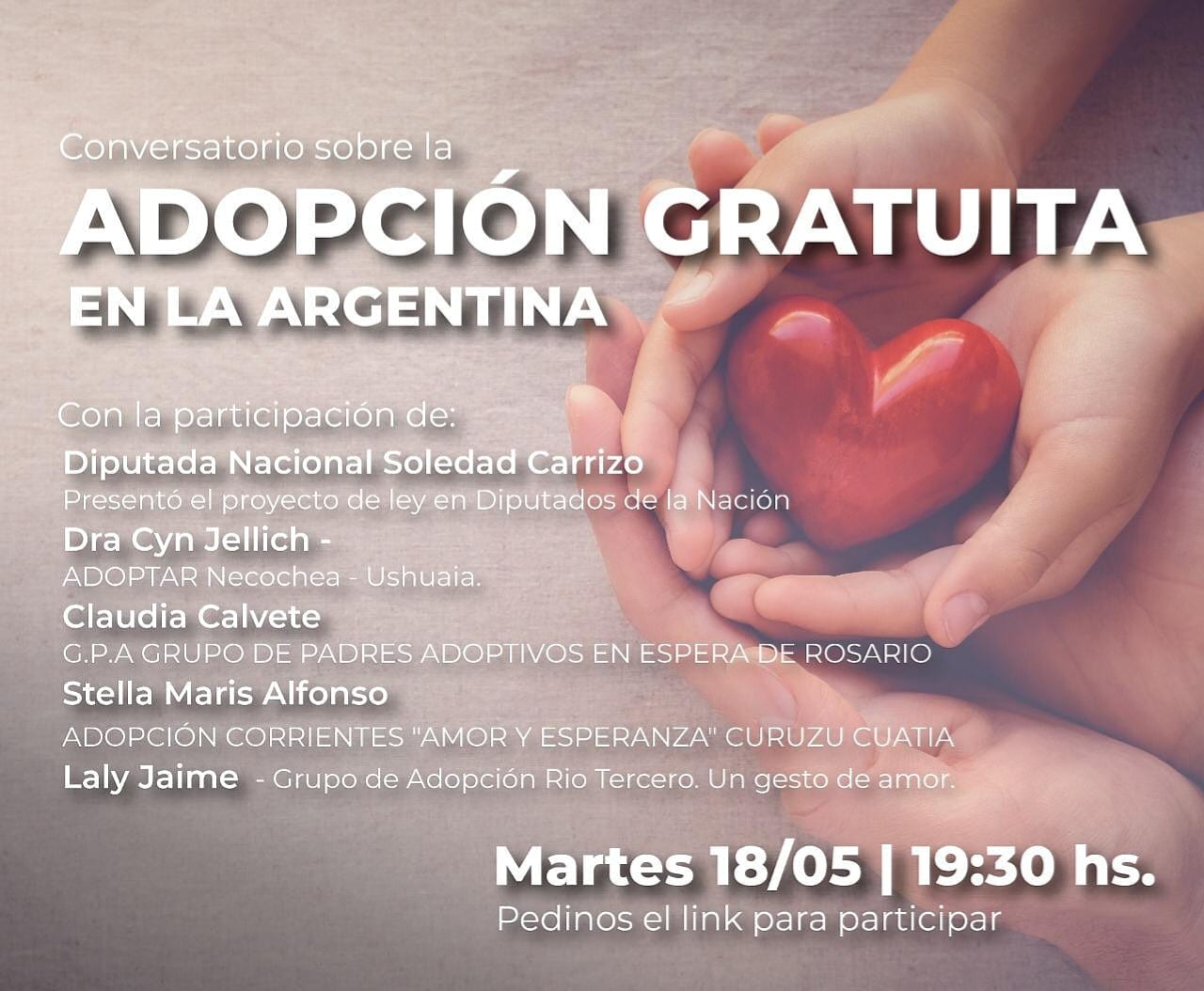 PRESENTAN PROYECTO PIDIENDO GRATUIDAD EN LAS ADOPCIONES