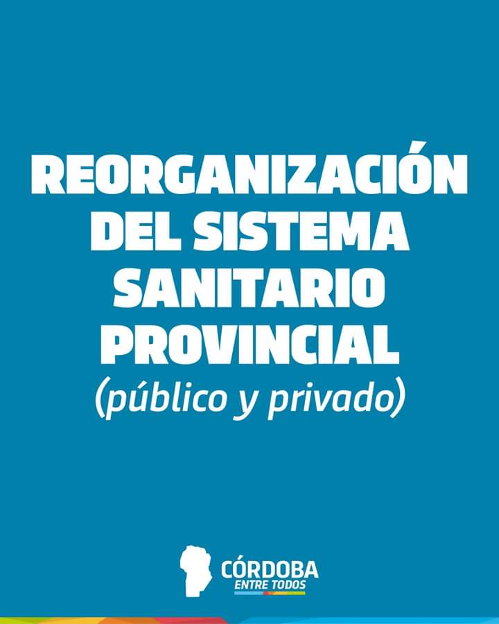 Salud reorganiza el sistema sanitario de la Provincia
