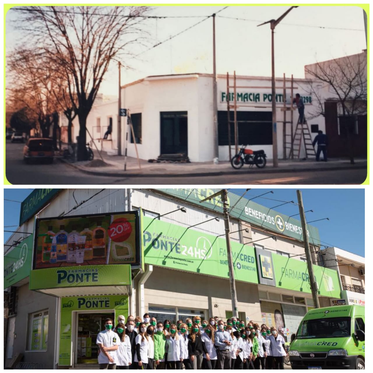 FARMACIA PONTE CUMPLE 30 A&Ntilde;OS DE VIDA EN R&Iacute;O TERCERO