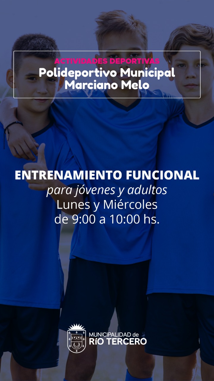 COMIENZAN LA SEMANA QUE VIENE DOS NUEVAS PROPUESTAS DEPORTIVAS