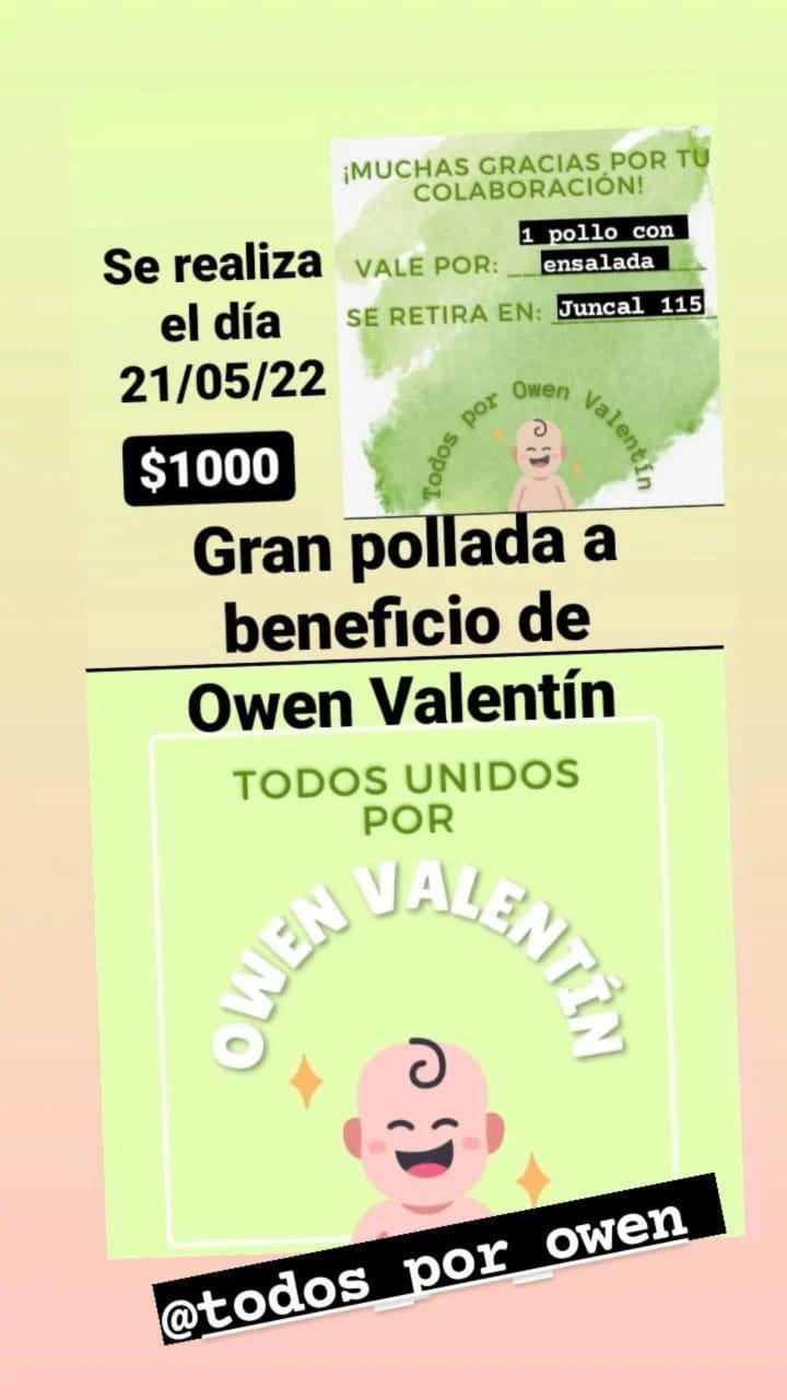 POLLADA A BENEFICIO DE OWEN