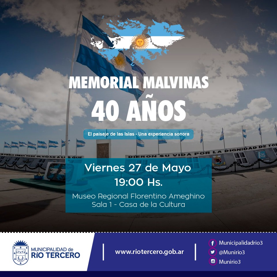 MEMORIAL MALVINAS 40 A&Ntilde;OS, UNA EXPERIENCIA SONORA