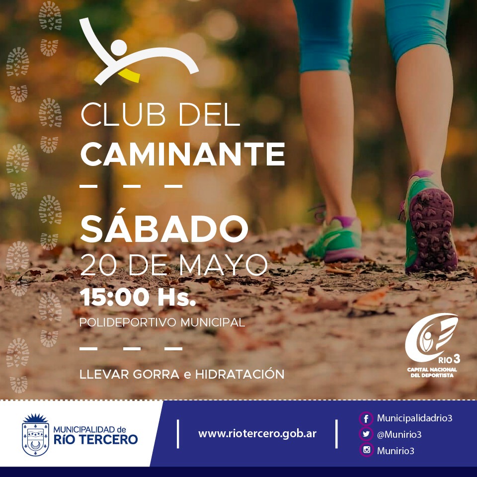ESTE S&Aacute;BADO SE REALIZA UNA NUEVA ACTIVIDAD DEL CLUB DEL CAMINANTE