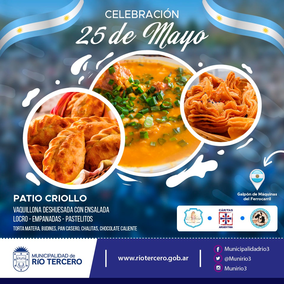 EL MUNICIPIO INVITA A PARTICIPAR DEL GRAN PATIO CRIOLLO PARA CELEBRAR EL D&Iacute;A DE LA PATRIA