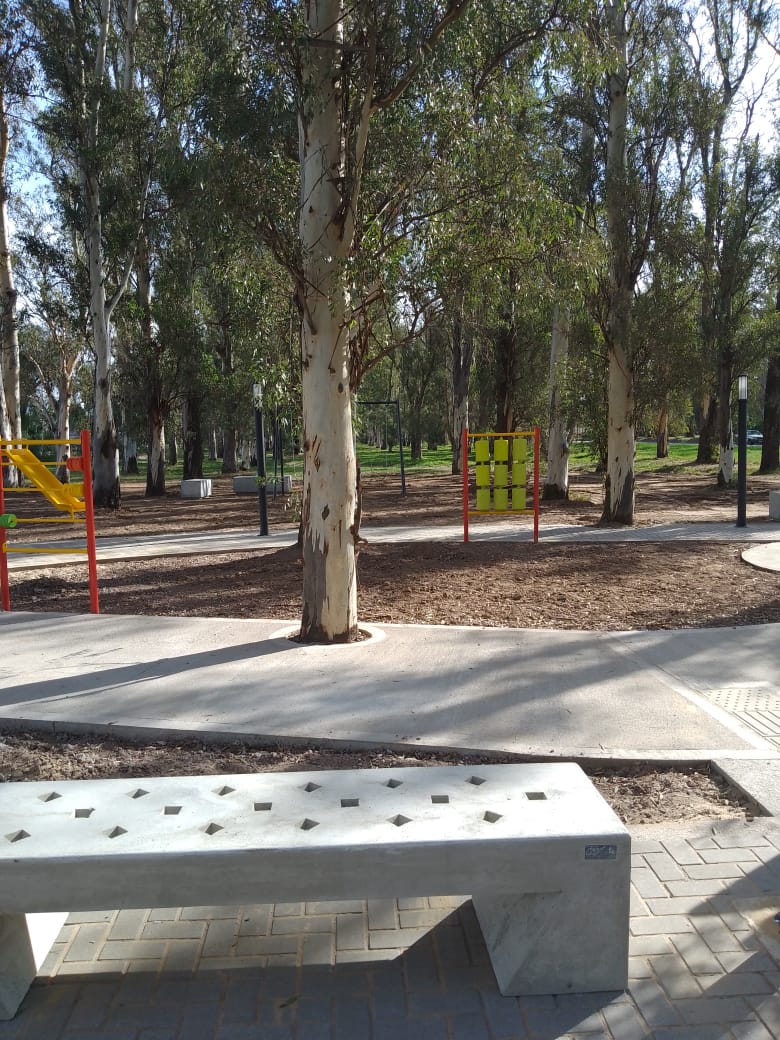 FINALIZARON LOS TRABAJOS DE LA PRIMERA ETAPA DE LA PLAZOLETA DE MAR&Iacute;N MAROTO