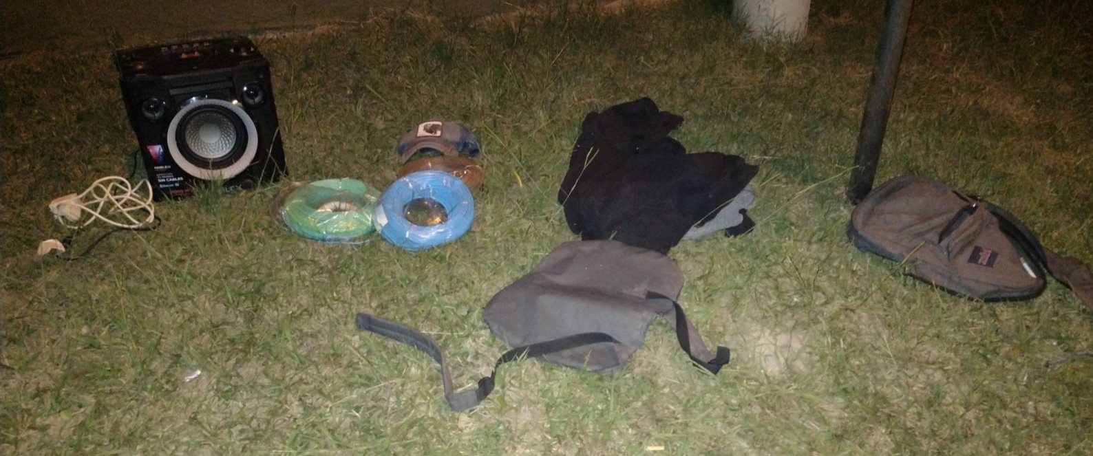 PARTE POLICIAL: DETIENEN A JOVEN DE 19 A&Ntilde;OS Y RECUPERAN ELEMENTOS SUSTRAIDOS