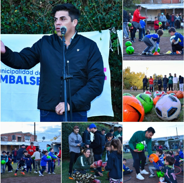 Embalse inaugur&oacute; la escuela municipal de deportes 
