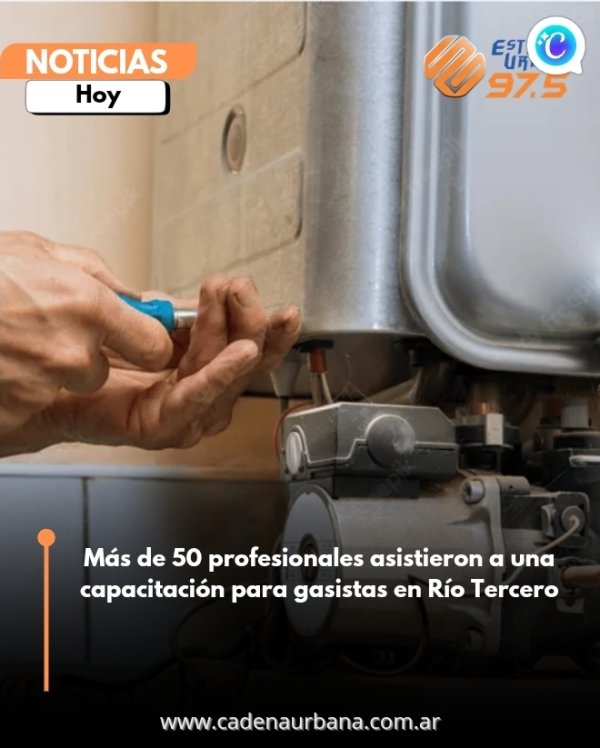 M&aacute;s de 50 profesionales asistieron a una capacitaci&oacute;n para gasistas en R&iacute;o Tercero
