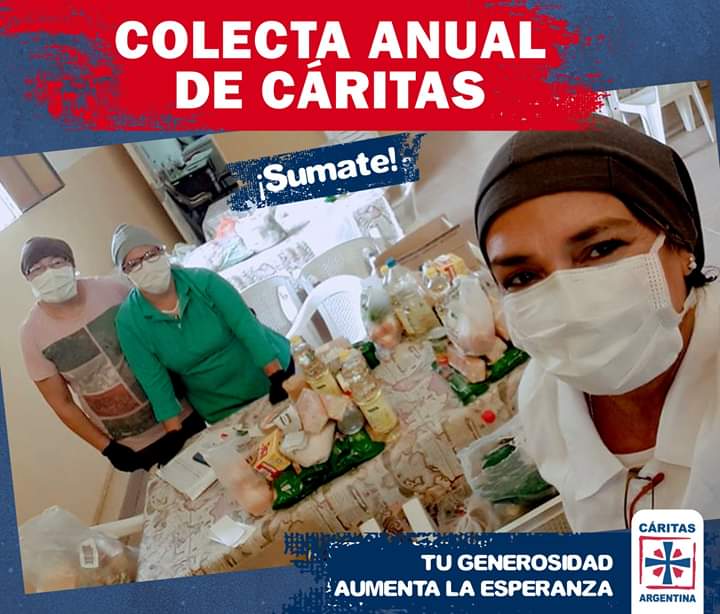 El pr&oacute;ximo 13 y 14 de junio se realizar&aacute; la nueva edici&oacute;n de la Colecta Anual de C&aacute;ritas Argentina