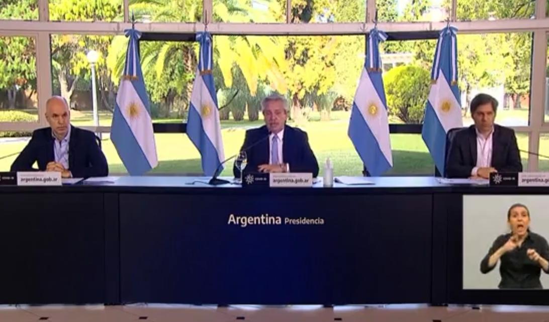 Coronavirus: El Presidente anunci&oacute; que el AMBA vuelve a una fase de aislamiento estricto hasta el 17 de julio