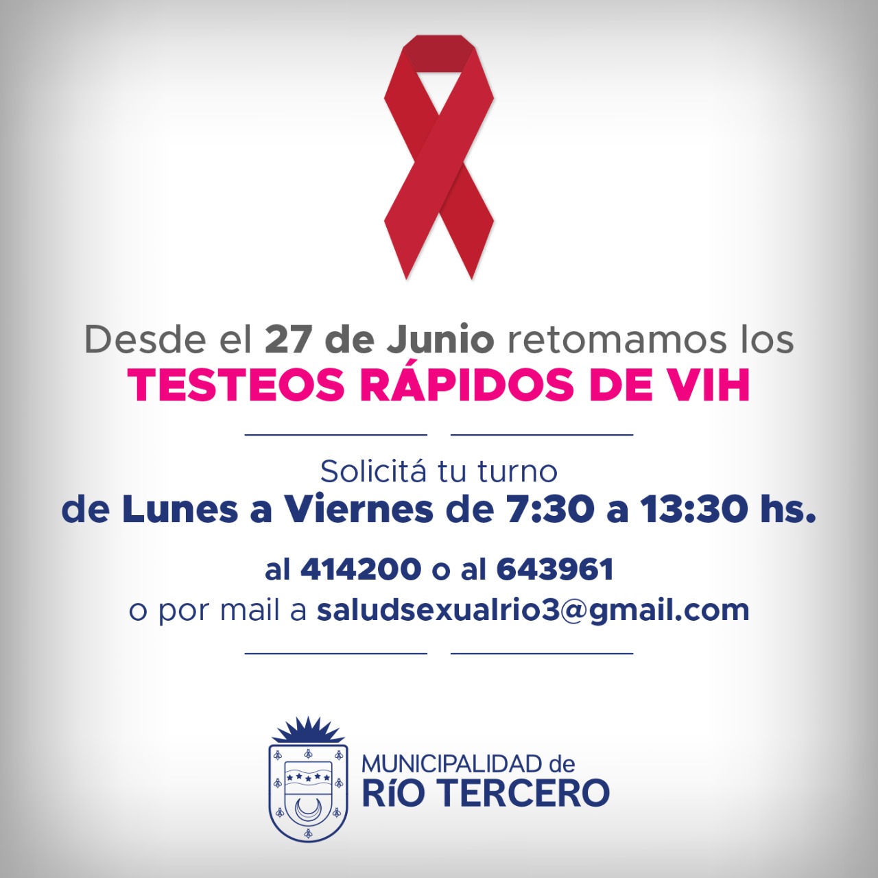 Dra. Silvina Cisneros (Secretaria de Salud): &ldquo;para los testeos de VIH tiene que sacar un turno programado, es gratuito y confidencial y los resultados se obtienen en el mismo d&iacute;a"