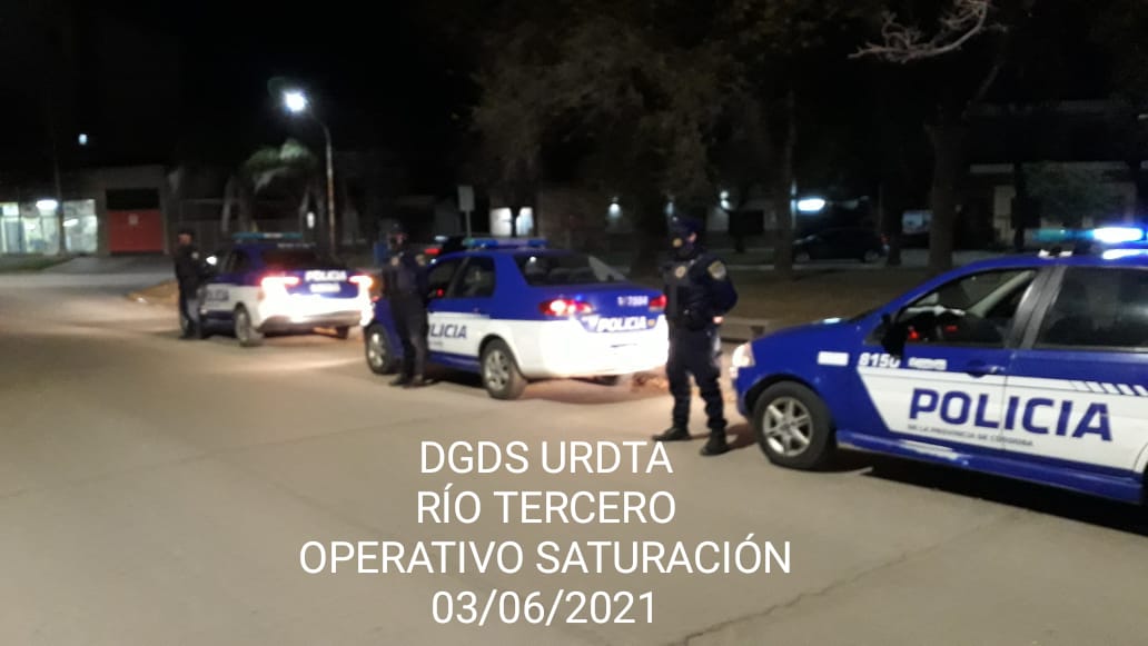 Parte Policial: Allanamiento Positivo, Detenci&oacute;n, Incendio, Operativo saturaci&oacute;n 