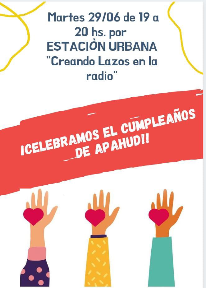 CREANDO LAZOS EN LA RADIO CELEBR&Oacute; EL CUMPLE DE APAHUD