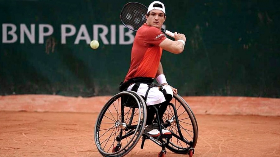 Gustavo Fern&aacute;ndez perdi&oacute; la final en tenis adaptado