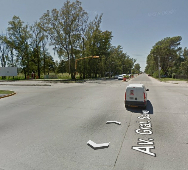 COMENZARON LAS OBRAS EN AVENIDA SAVIO Y SALA DE CASTAGNINO