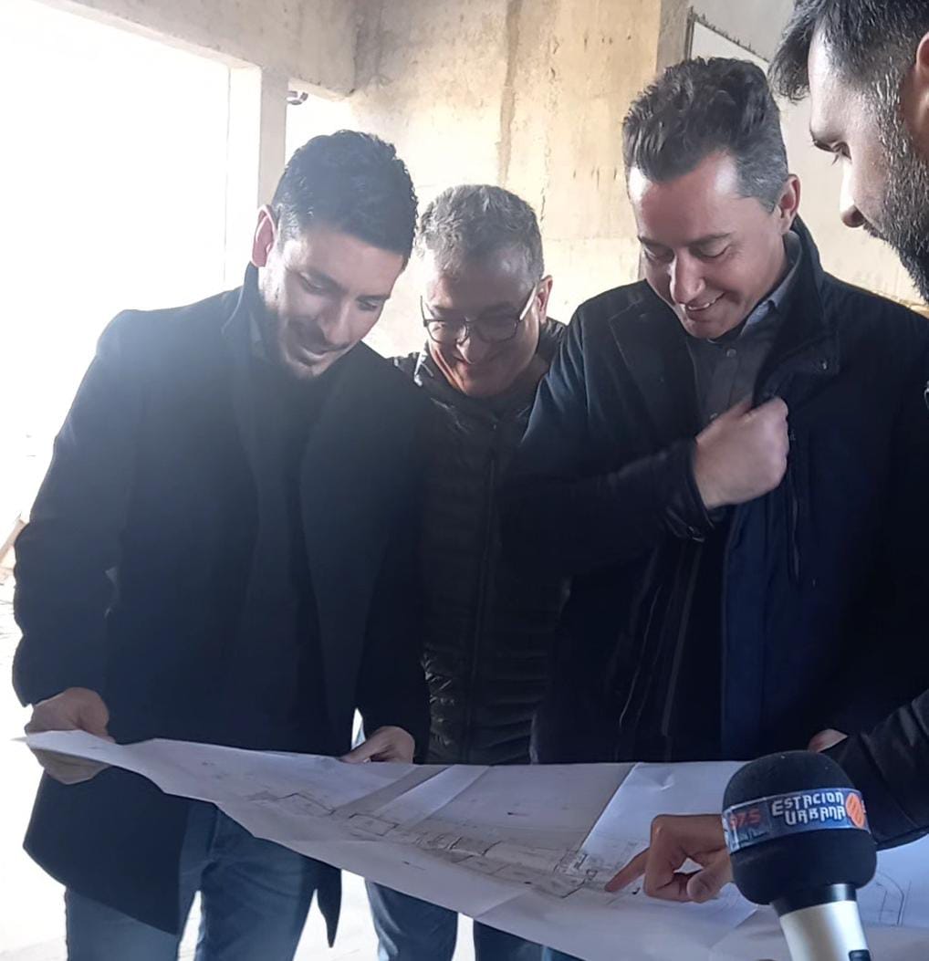 EL INTENDENTE FERRER RECORRI&Oacute; OBRAS CON EL VICEGOBERNADOR