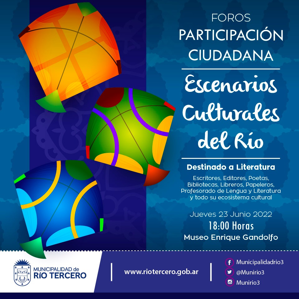 ENCUENTROS CULTURALES DEL R&Iacute;O: DESTINADO A LITERATURA