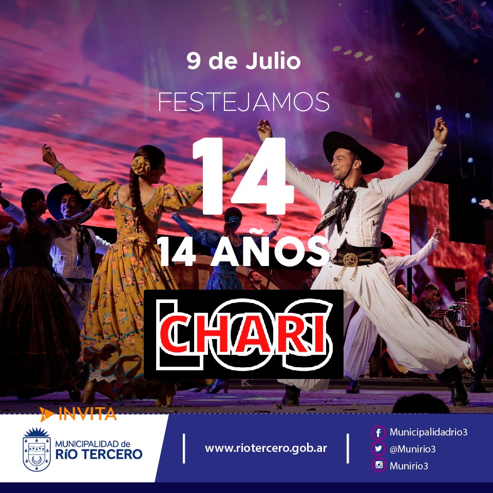 LOS CHARI CELEBRAN SUS 14 A&Ntilde;OS DE TRAYECTORIA