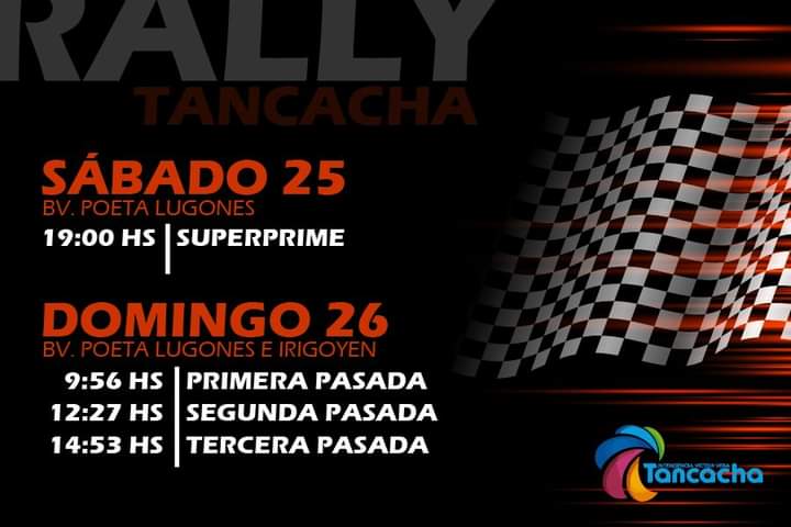 POR CUARTO A&Ntilde;O CONSECUTIVO SE VIVE EL RALLY REGIONAL EN TANCACHA