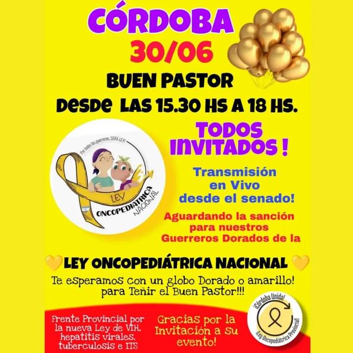 MADRES CORDOBESAS EN BUENOS AIRES A LA ESPERA DE LA APROBACI&Oacute;N DE LA LEY ONCOPEDI&Aacute;TRICA