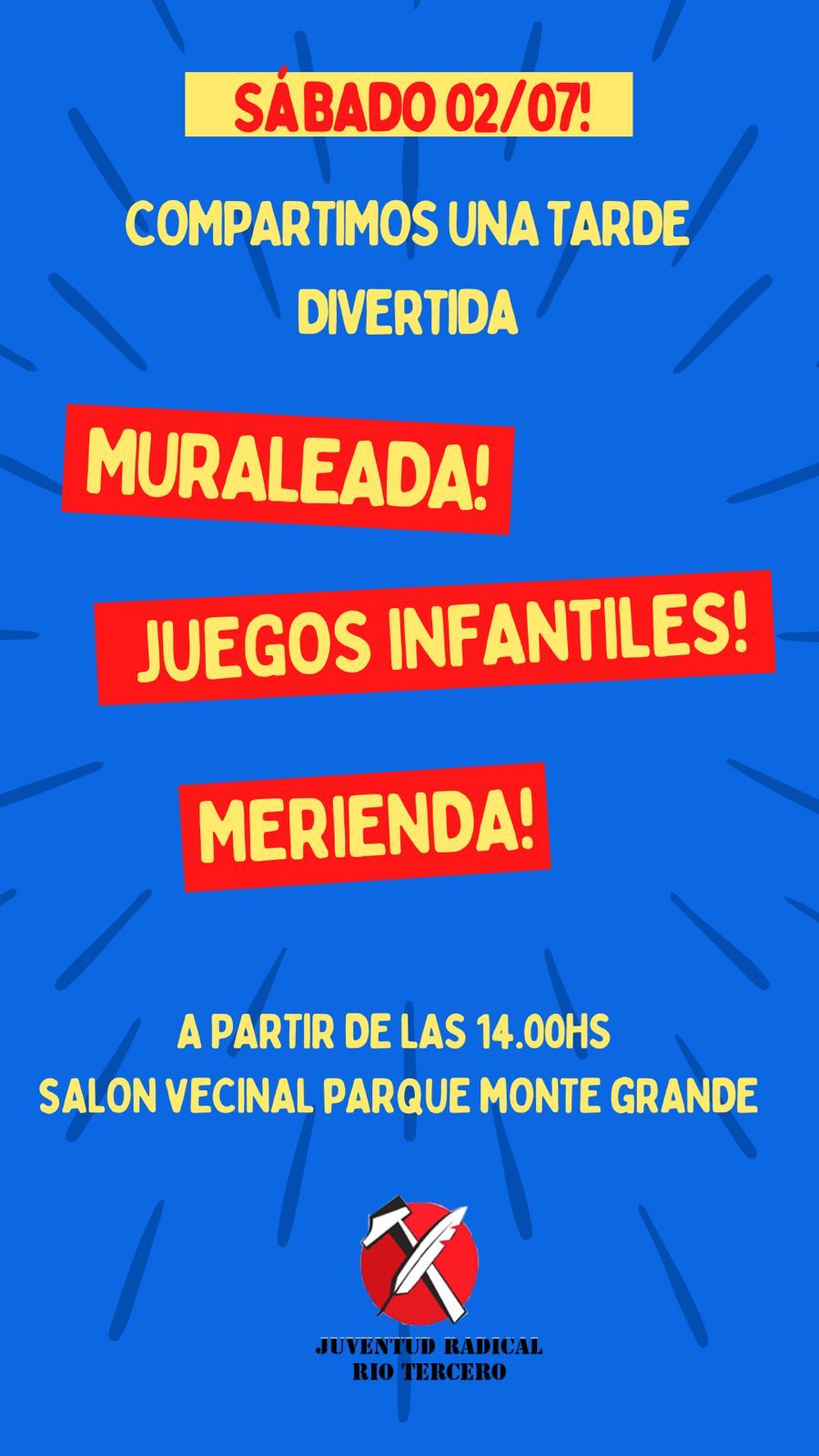 J&Oacute;VENES RADICALES PINTAR&Aacute;N UN MURAL EN PARQUE MONTE GRANDE