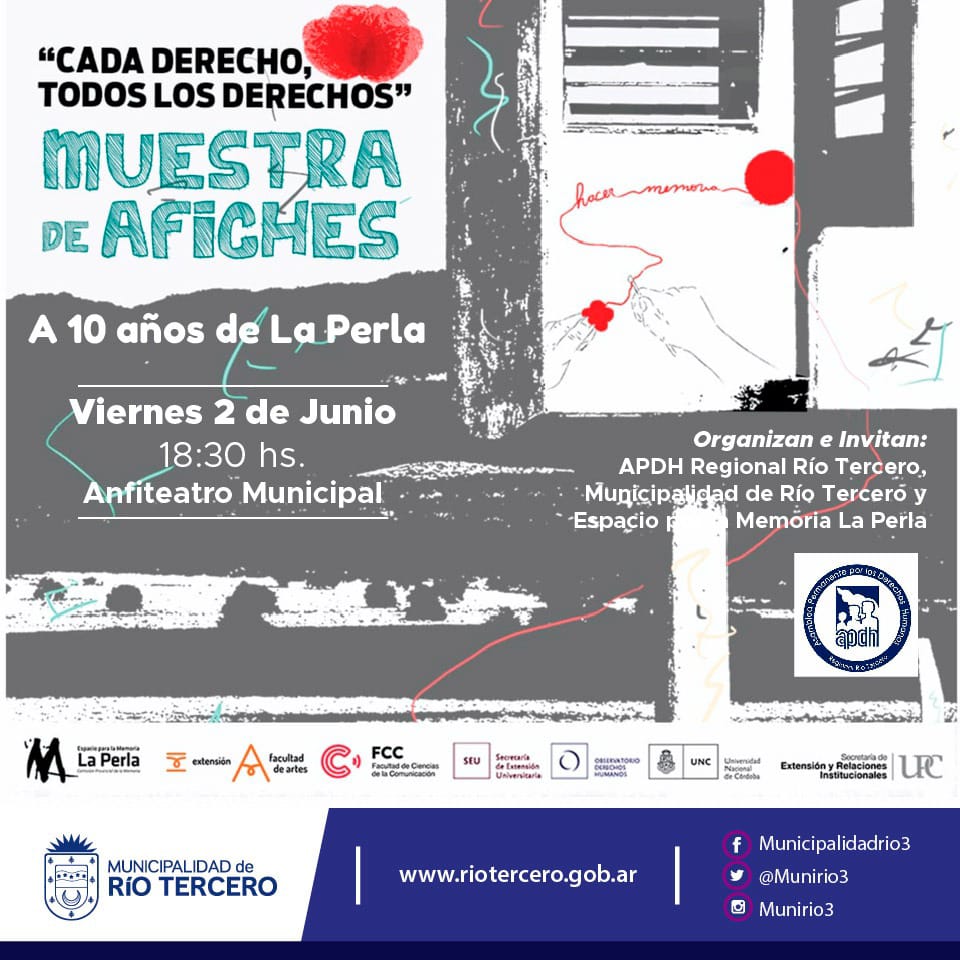 EL MUNICIPIO INVITA A CONOCER LA MUESTRA *CADA DERECHO TODOS LOS DERECHOS*