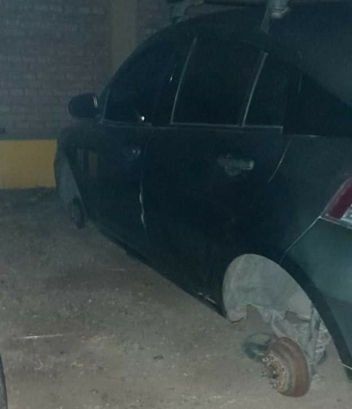 COMISARIO L&Oacute;PEZ DIAZ: HUBO UN HURTO DE 8 CUBIERTAS 