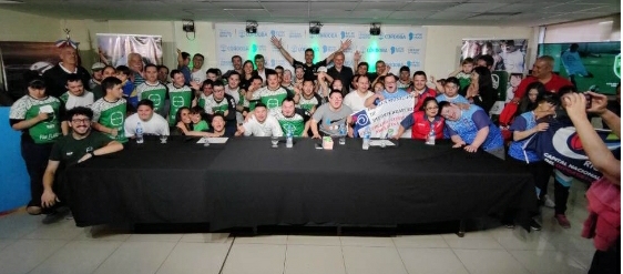 R&Iacute;O TERCERO EN LA PRESENTACI&Oacute;N DE LA LIGA DE F&Uacute;TBOL PARA PERSONAS CON S&Iacute;NDROME DE DOWN 