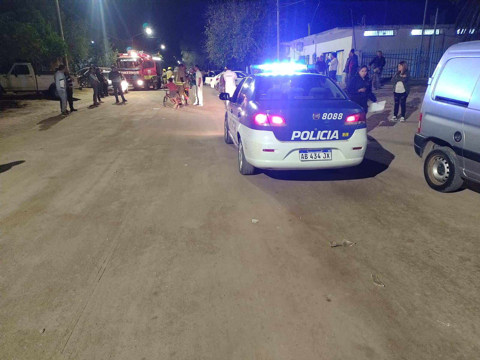 PARTE POLICIAL: ACCIDENTE DE TR&Aacute;NSITO EN LA LOCALIDAD DE ALMAFUERTE CON MENOR DE NUESTRA CIUDAD LESIONADO 