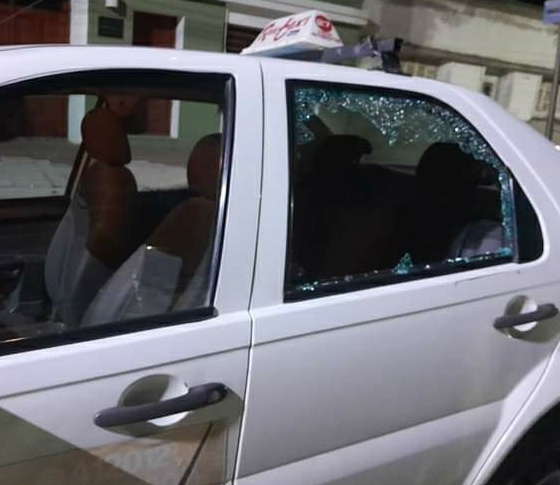 TAXISTA FUE AGREDIDO POR UN PASAJERO 