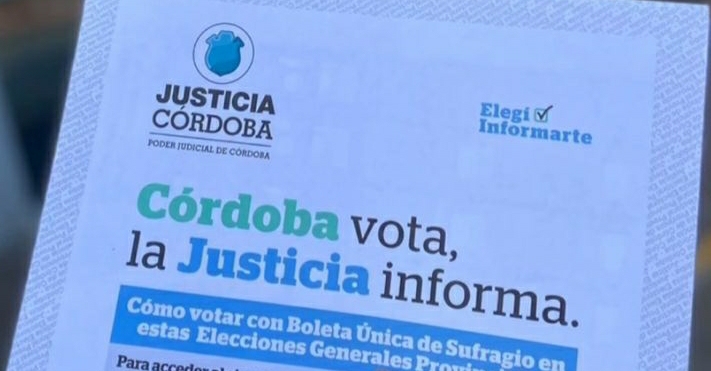 INTEGRANTES DEL PODER JUDICIAL INFORMAN A VECINOS SOBRE LAS ELECCIONES PROVINCIALES 